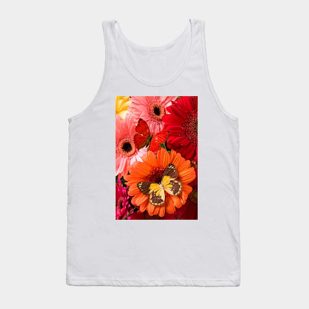 Butterflies On Mums Tank Top by photogarry